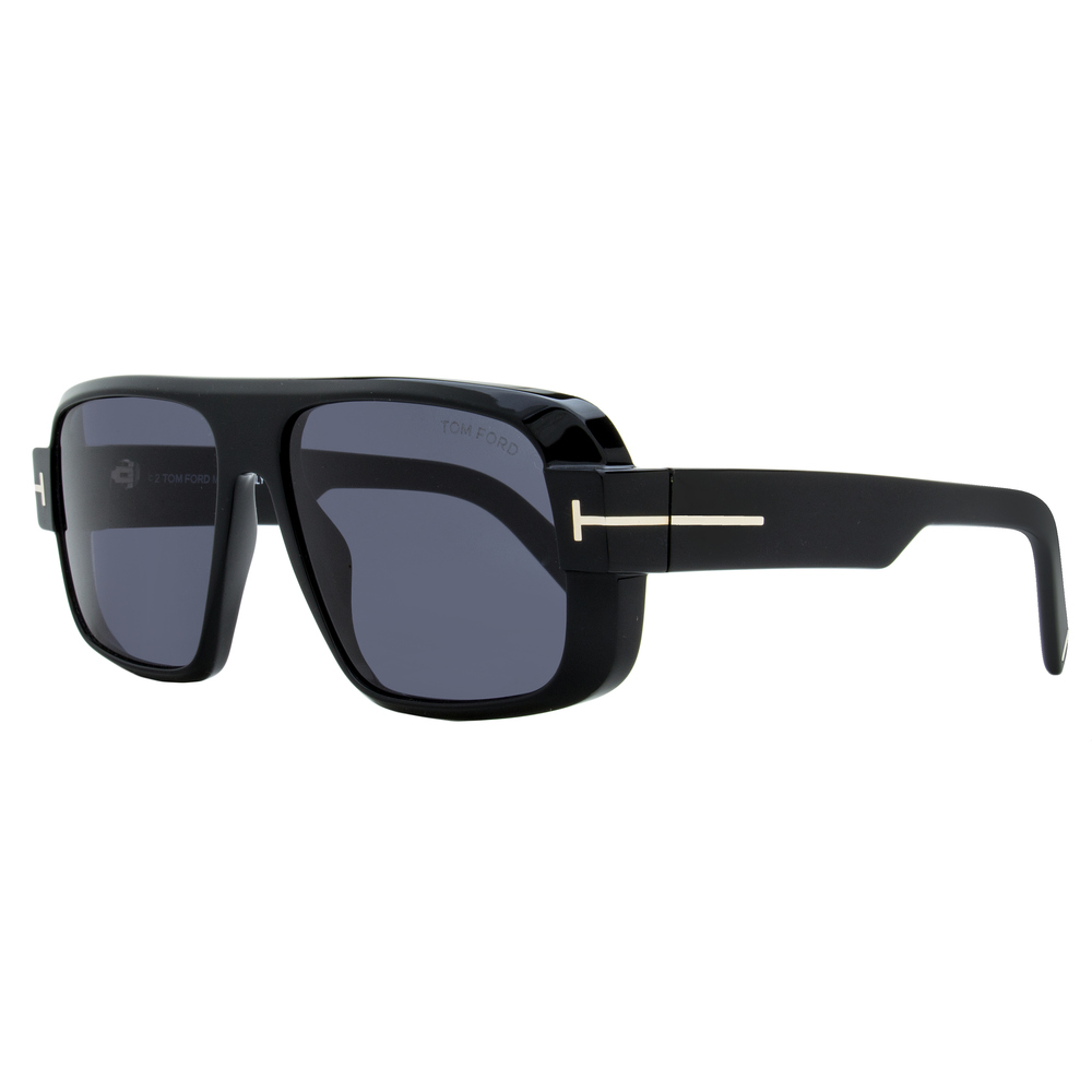 Tom Ford Turner Sunglasses TF1101 01A Black 58mm FT1101
